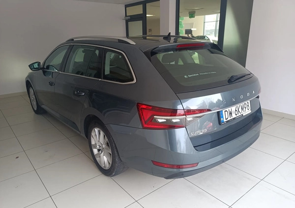 Skoda Superb cena 114850 przebieg: 93507, rok produkcji 2020 z Witkowo małe 301